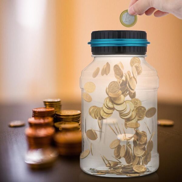 Electronic Digital Counting Coin Money Saving Box - Image 9