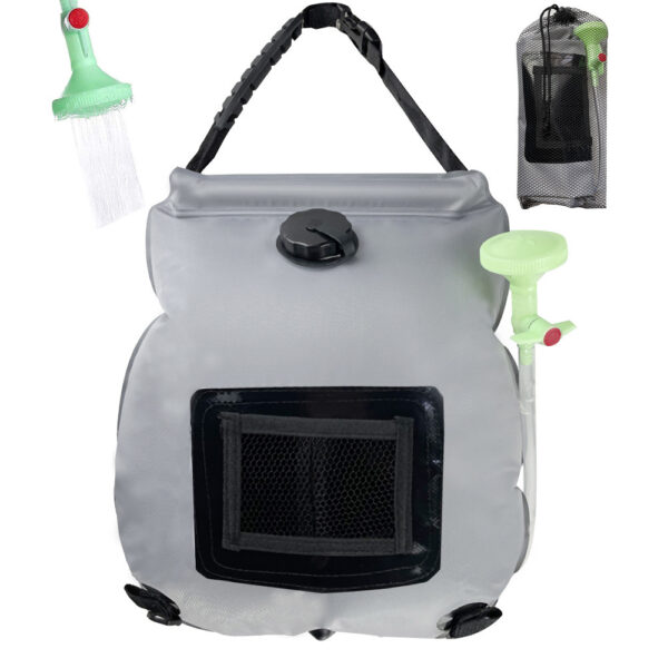 Outdoor Solar Bath Bag Camping Bath Water Storage Bag Portable 20L Bath Water Bag - Image 7