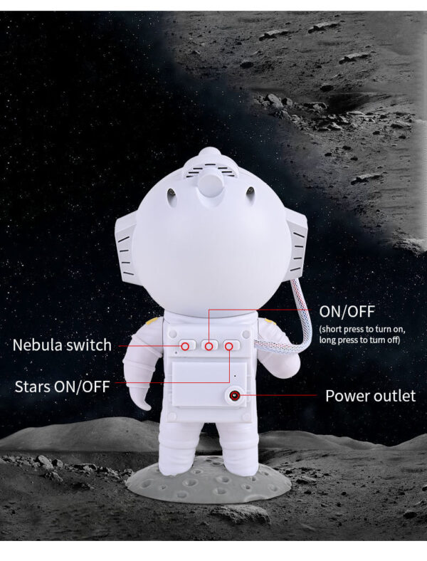 Galaxy Star Projector Starry Sky Night Light Astronaut Lamp Home Room Decor Decoration Bedroom Decorative Luminaires Gift - Image 10