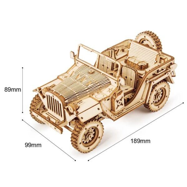 3D Wooden Puzzle Model Toys MC701 - Image 10