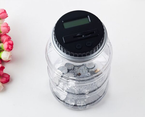 Electronic Digital Counting Coin Money Saving Box - Image 8