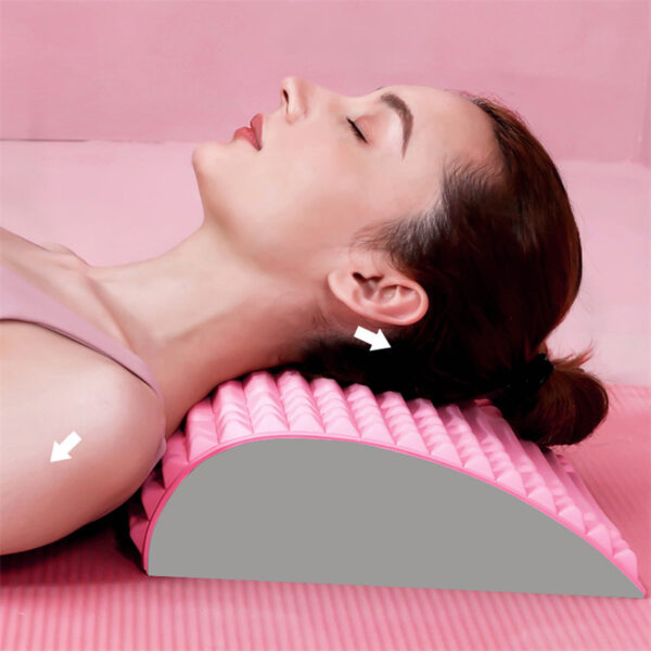 Back Stretcher Pillow Neck Lumbar Support Massager For Neck Waist Back Sciatica Herniated Disc Pain Relief Massage Relaxation - Image 5