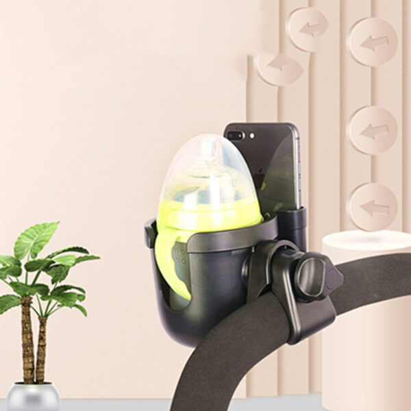 Baby Stroller Accessories Cup Holder Children Tricycle Bicycle Cart Bottle Rack Milk Water Pushchair Carriage - Image 7