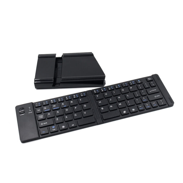 Folding Metal Bluetooth Foldable Keyboard Mini Bluetooth Wireless - Image 8