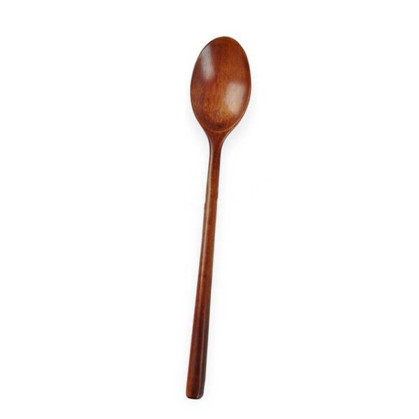 Wooden Soup Spoon Eco Friendly Tableware Natural Elli - Image 6