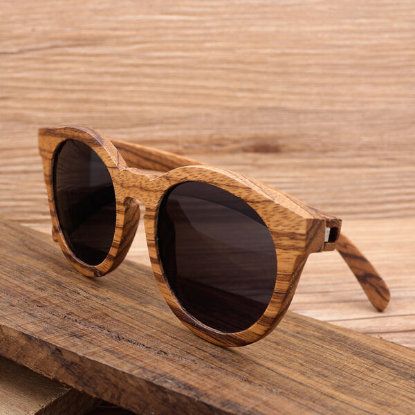 Wooden eco-friendly men's sunglasses - Image 3