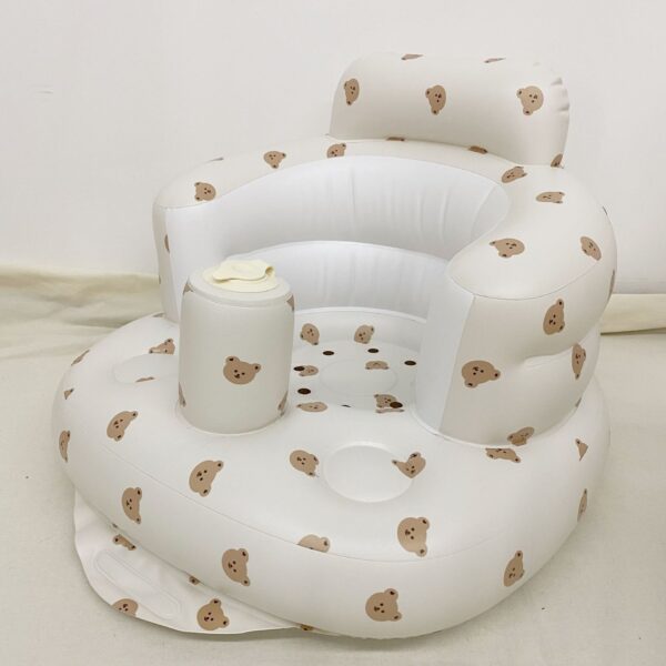 Tiger Head Inflatable Baby Sofa - Image 6