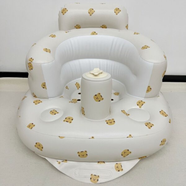 Tiger Head Inflatable Baby Sofa - Image 4