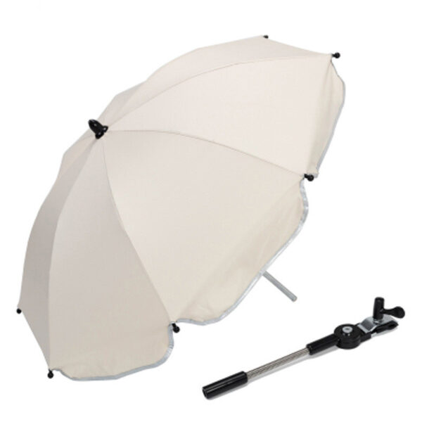 360 Degrees Pram Umbrellas Cart Accessories Adjustable Stroller Umbrella - Image 2