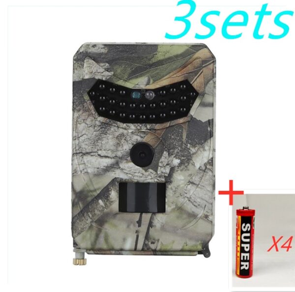 1080P Trail Camera Hunting Game Camera Outdoor Wildlife Scouting Camera PIR Sensor Infrared Night Vision - Image 5