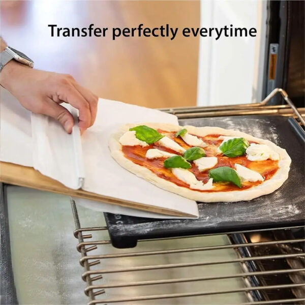 Kitchen Gadgets Sliding Pizza Shovel Non Stick Pizza Smooth Cutting Board Storage Transfer Board Kitchen Baking Tool - Image 6