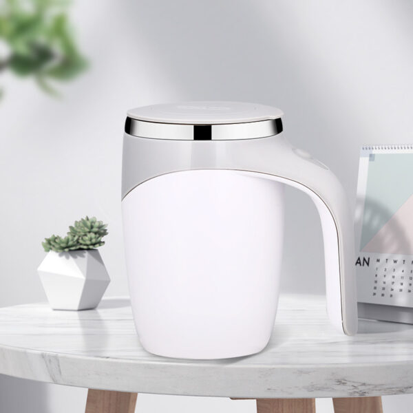 Rechargeable Model Automatic Stirring Cup Coffee Cup High Value Electric Stirring Cup Lazy Milkshake Rotating Magnetic Water Cup - Image 5