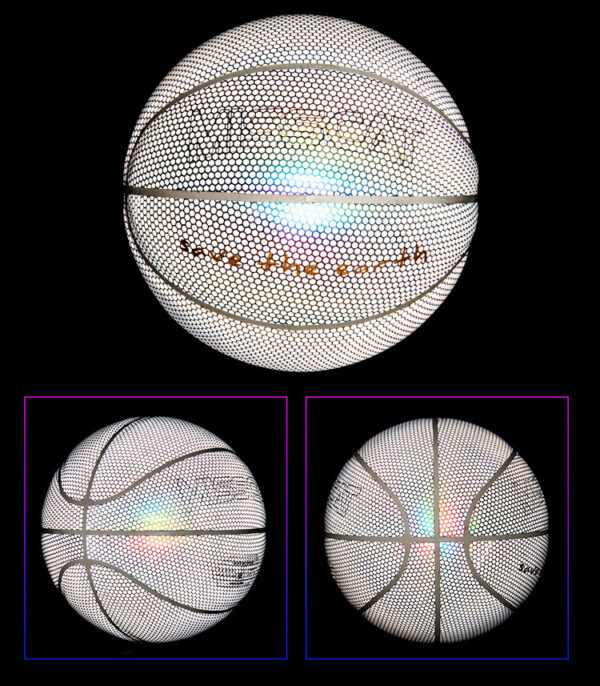 Glowing Luminous Fluorescent Basketball Night Game Basketball - Image 2