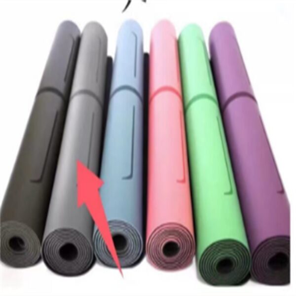 Natural Rubber Non-slip Professional 5mm Thickness Yoga Mat - Image 6