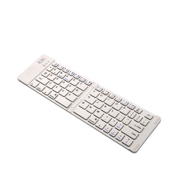 Folding Metal Bluetooth Foldable Keyboard Mini Bluetooth Wireless - Image 2