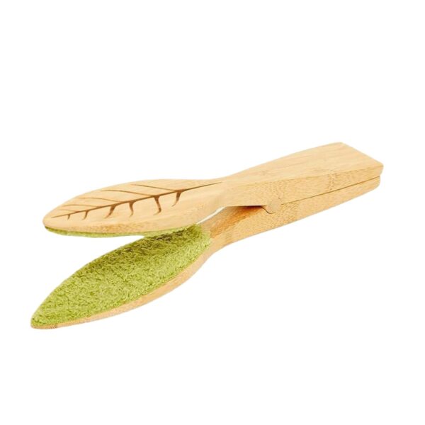 Creative Potted Portable Handheld Leaves Cleaning Brush - Image 5