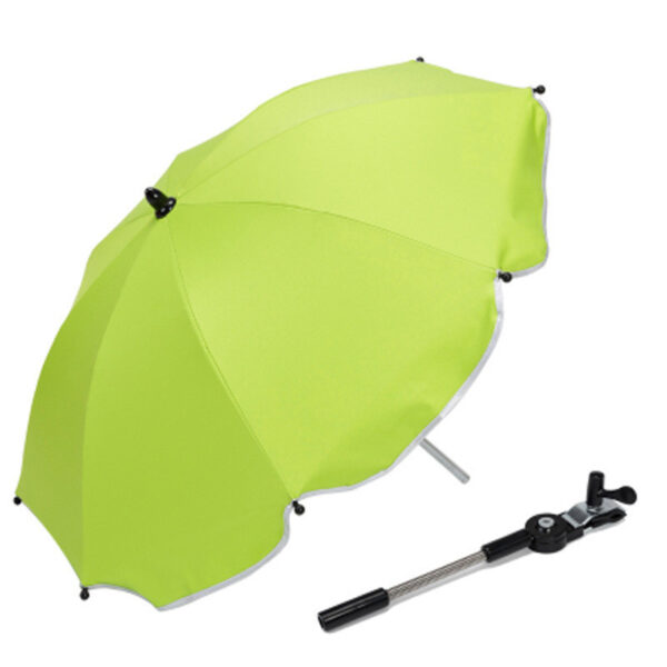 360 Degrees Pram Umbrellas Cart Accessories Adjustable Stroller Umbrella - Image 7