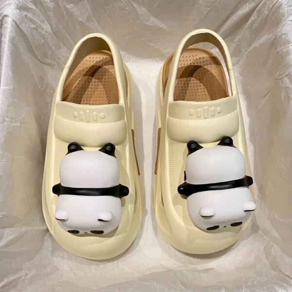 2025 Cute Slipper With Panda Lamp Summer Sandales Femme Light Funny Woman Slippers Shoes Women - Image 7