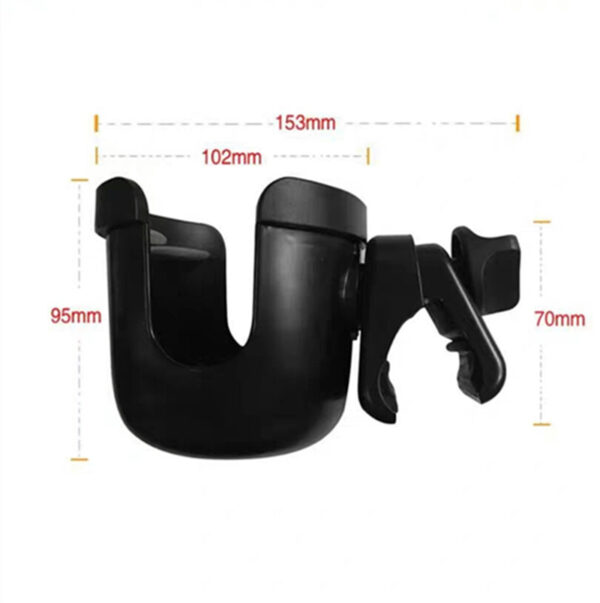 Baby Stroller Accessories Cup Holder Children Tricycle Bicycle Cart Bottle Rack Milk Water Pushchair Carriage - Image 6