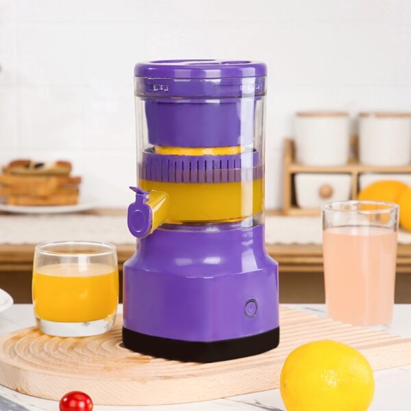 Electric Orange Juicer Lemon Juicer Squeezer Usb Rechargeable Citrus Juicer Machines Usb Rechargeable Portable Blender Kitchen Gadgets - Image 5