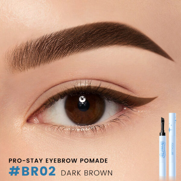 2 In 1 3D Eyebrow Gel Cream Eyeliner Pencil 3 Colors Waterproof Long-lasting Eyebrow Pomade Enhancers Makeup Cosmetics - Image 2